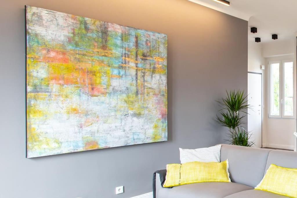 #24 Marie-Claire Suite Sea View/Balcony/Ac/5Min Port Villefranche-sur-Mer Extérieur photo