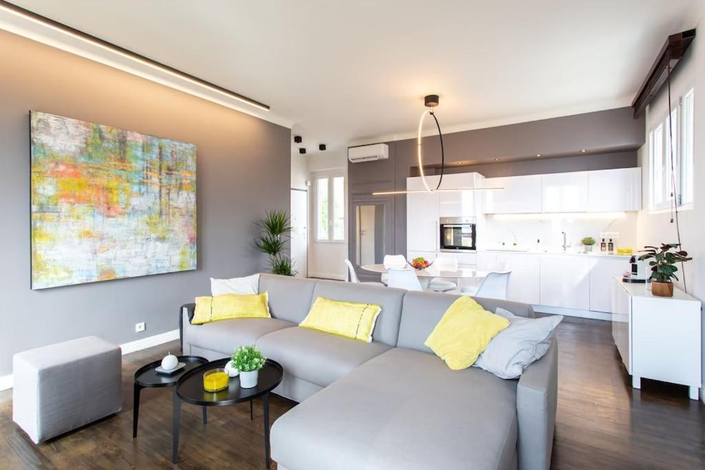 #24 Marie-Claire Suite Sea View/Balcony/Ac/5Min Port Villefranche-sur-Mer Extérieur photo